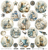 Craft O'Clock 12X12 Paper Pad, Snow Games