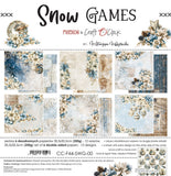 Craft O'Clock 12X12 Paper Pad, Snow Games