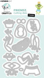 Studio Light Cutting Die Freddy Friendz 22 Pieces