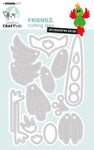 STUDIO LIGHT - CCL Cutting Die Accessoires Birds Friendz 85x128x1mm 15 PC nr.701