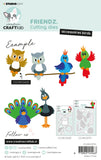 STUDIO LIGHT - CCL Cutting Die Accessoires Birds Friendz 85x128x1mm 15 PC nr.701