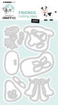 STUDIO LIGHT - CCL Cutting Die Betty Friendz 12 PC