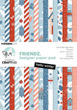 Studio Light Creative Craft Lab Paper Pad Hello winter Friendz
