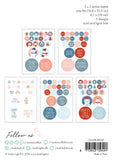Studio Light Sticker Paper Pad Winter Friendz 105x148x3mm 15 Sheets