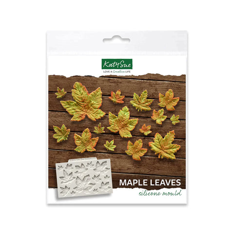 KATY SUE - Maple Leaves Silicone Mould