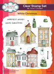 LC Creative Expressions Jane's Doodles White Christmas 6 in x 8 in Clear Stamp Set