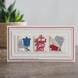 Creative Expressions Sue Wilson Slimline Stitched Rectangle Frames Craft Die