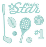 S30 Creative Expressions Shadow Boxes Collection You're A Star Die