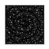 Hero Arts Snowflake Swirl Bold Prints Cling Rubber Stamp