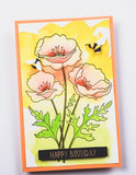 Memory Box Buzzing Bumblebees craft die