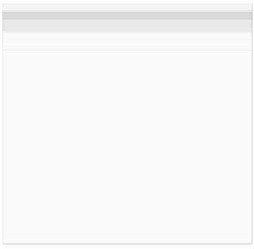 Crystal Clear Flap Seal Bags, 12 7/16" x 13" + Flap