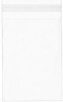 Crystal Clear Flap Seal Bags, 4 5/8" x 6 3/8" + Flap