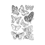 Hero Arts BEAUTIFUL BUTTERFLIES Clear Stamp