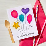 Hero Arts  Balloons Stamp Set from the Let's Celebrate Collection