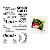 Hero Arts Solid Gold Stamp Set