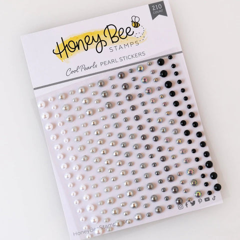 Honey Bee Stamps Cool Pearls - Pearl Stickers - 210 Count