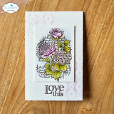 Elizabeth Craft - Clear Stamps Love & Roses