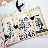 Elizabeth Craft Designs - Clear Stamp, Measurements