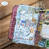 Elizabeth Craft Stamp - Passport Stamps