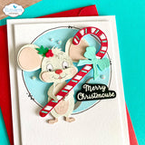 Elizabeth Craft Stamp - Mice Sentiments