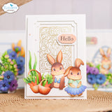 Elizabeth Craft Stamp - Clear Stamp, Easter Greetings Stamp