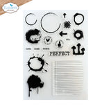 Elizabeth Craft Perfectly Imperfect stamps