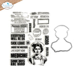 Elizabeth Craft Designs - Florence Stamp and Die set