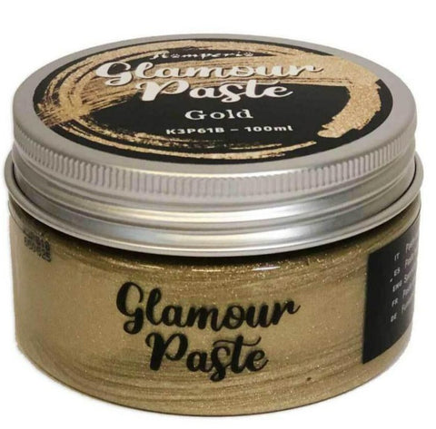 Stamperia Glamour Paste ml 100 - Gold