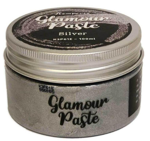 Stamperia Glamour Paste ml 100 - Silver