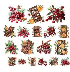 Simply Stated - Christmas Citrus Treats Ephemera