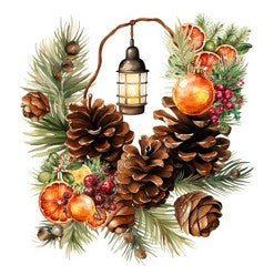 Simply Stated - Christmas Citrus Wreath