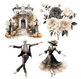 Simply Stated - Skeleton Party Jumbo Ephemera