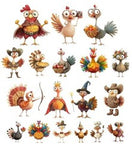 Simply Stated - Quirky Turkey Ephemera