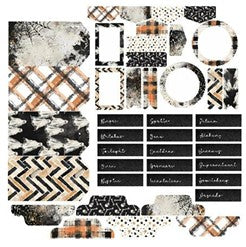 Simply Stated - Skeleton Party Essentials Ephemera