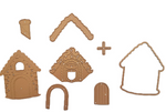 Stamperia Cutting Dies Gingerbread House
