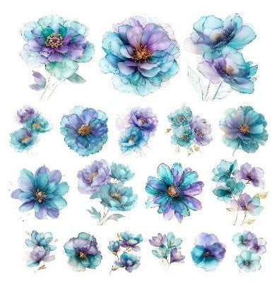 Simply Stated Amethyst Garden Floral Ephemera