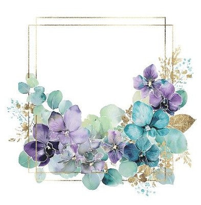 Simply Stated Amethyst Garden Wreath