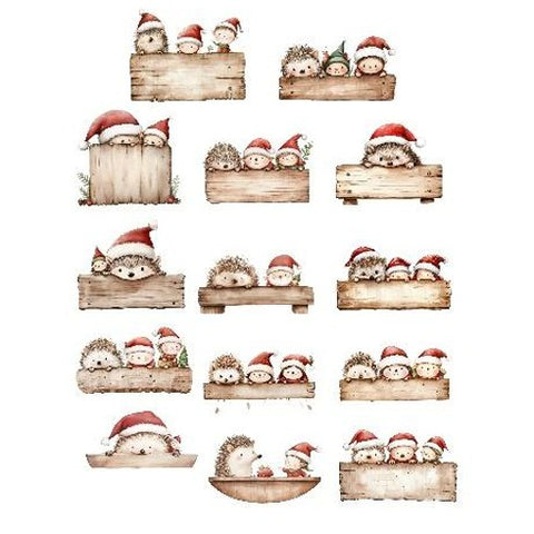 Simply Stated Christmas Peek A Boo Ephemera