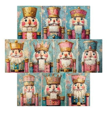 Simply Stated Pastel Nutcracker Card Base