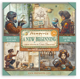 Stamperia Scrapbooking Pad 22 sheets cm 30,5x30,5 (12"x12") Single face - A new Beginning