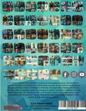 Le Chaos Créatif Album Collage Album Turquoise/Teal