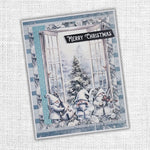 PAPER ROSE STUDIO -White Christmas 12x12 Paper Collection