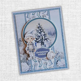 Paper Rose White Christmas 6x8" Quick Cards Collection