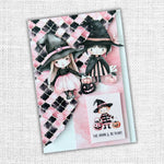 Paper Rose - Pink Halloween Cut Aparts Paper Pack