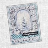 PAPER ROSE STUDIO -White Christmas 12x12 Paper Collection