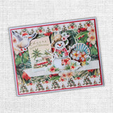 Paper Rose Tropical Christmas 12x12 Paper Collection