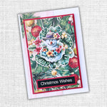 Paper Rose Tropical Christmas Embossed Die Cuts