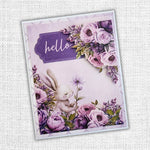 Paper Rose Lavender & Fairies Ephemera Embossed Die Cuts