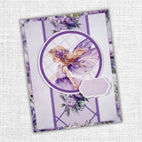 Paper Rose Lavender & Fairies 6x8" Quick Cards Collection