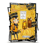 AALL and Create - A7 - Stamp Set - Purr-plexed Dee